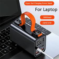 Laptop-Capable 30000mAh Power Station