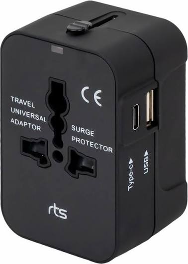 Universal Travel Adapter with USB-C