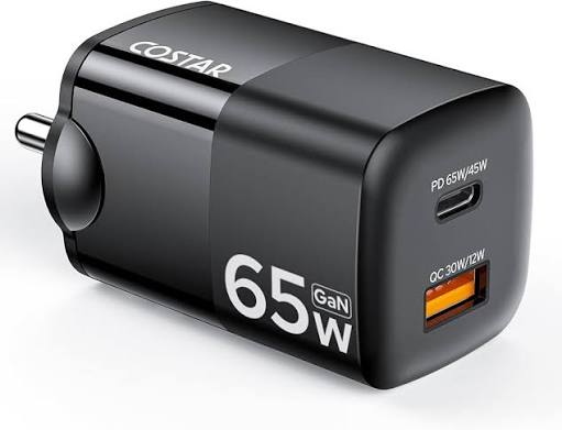 VoltEdge 65W GaN Dual-Port Charger