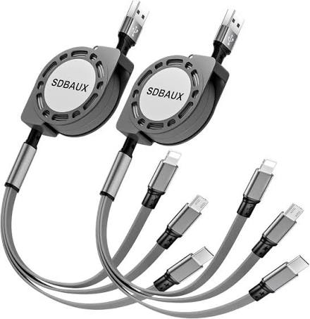 Retractable Travel Charging Cable