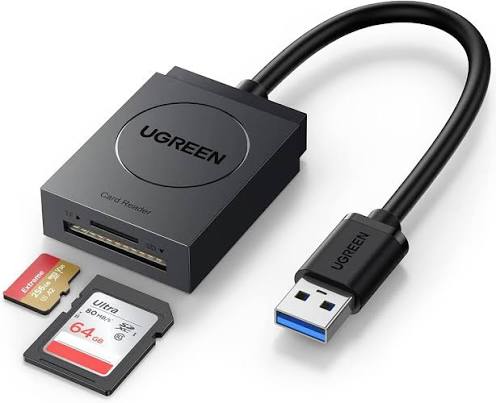 Dual-Slot Card Reader USB 3.0