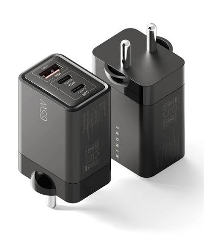 65W GaN Three-Port Charger