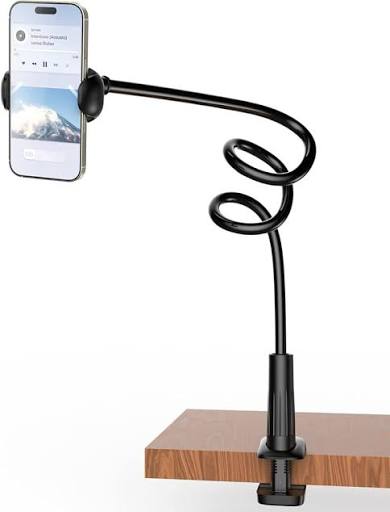 Gooseneck Bedside Phone Holder