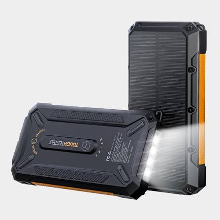 Solar Rugged Power Bank 16000mAh
